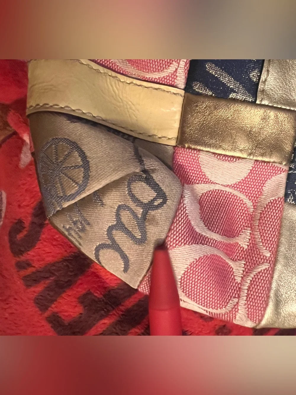 Coach Patchwork Crossbody Bag - Picture 3 of 11